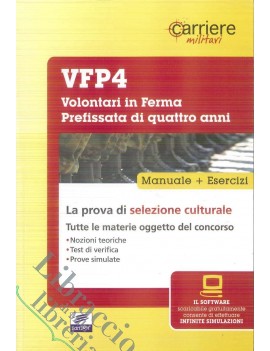 VOLONTARI FERMA PREFISSATA 4 ANNI: PROVA