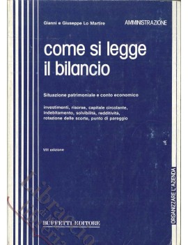 COME SI LEGGE IL BILANCIO VIII edizione