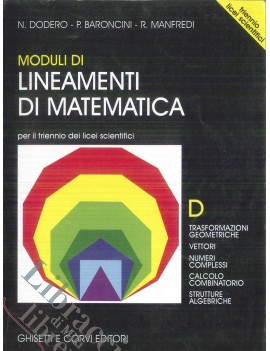 MODULI DI LINEAMENTI DI MATEMATICA D