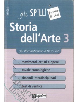STORIA DELL'ARTE 3. VOL. 3: DAL ROMANTIC