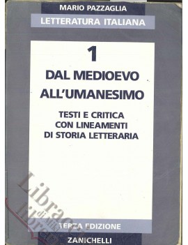 LETTERATURA ITALIANA 1