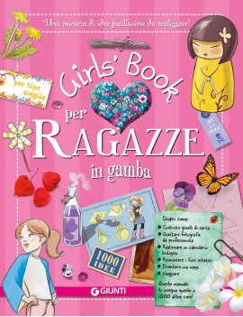 GIRL'S BOOK PER RAGAZZE IN GAMBA. CON AD