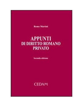 APPUNTI DI DIRITTO ROMANO PRIVATO