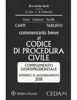APPENDICE AGGIORNAMENTO CODICE PROCEDURA