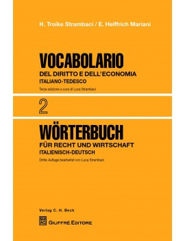 dizionario italiano tedesco giuridico vo