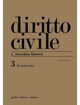 DIRITTO CIVILE VOL 3 IL CONTRATTO