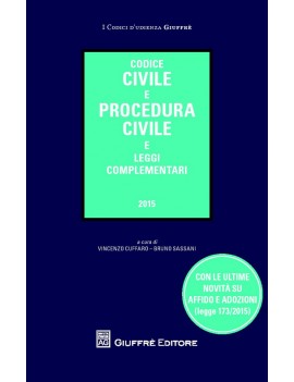 VE codice civile e procedura civile 2015