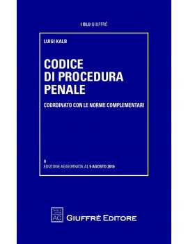 CODICE PROCEDURA PENALE 2016