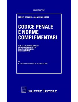 CODICE PENALE E LEGG COMPLEMENTARI