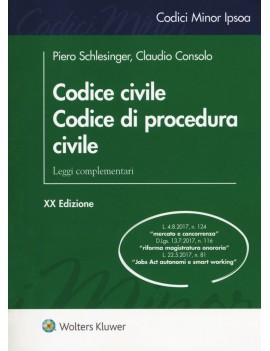 CODICE CIVILE E PROCEDURA CIVILE