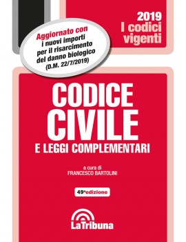 CODICE CIVILE 2019  LEGGI COMPLEMENT