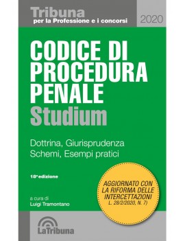 CODICE DI PROCEDURA PENALE 2020