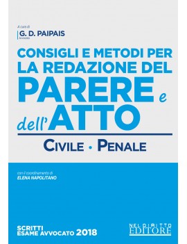 CONSIGLIE E METODI REDAZIONE PARERE ATTO