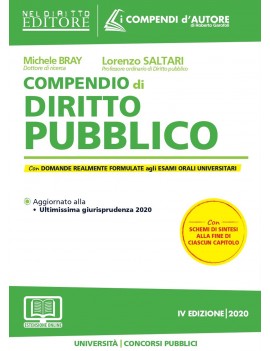 COMPENDIO DIRITTO PUBBLICO 2020