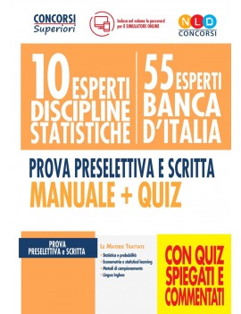 10 esperti BANCA D'ITALIA discipline sta