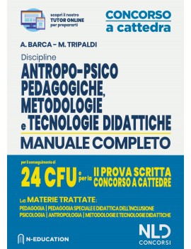 24 CFU II prova scritta concorso cattedr