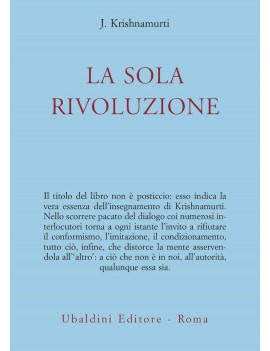LA SOLA RIVOLUZIONE.