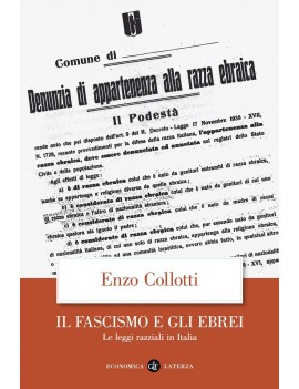 IL FASCISMO E GLI EBREI. LE LEGGI RAZZIA