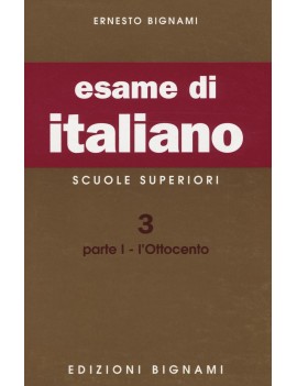 ESAME DI ITALIANO. SCUOLE SUPERIORI. VOL