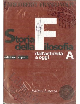 STORIA DELLA FILOSOFIA ED. COMPATTA