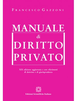 MANUALE DI DIRITTO PRIVATO 2019