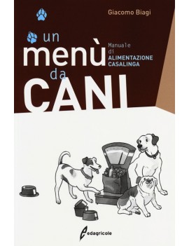Menu da cani manuale di alimentazione
