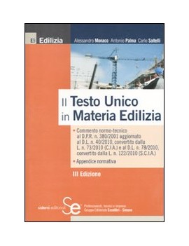 NUOVO TESTO UNICO IN MATERIA EDILIZIA (I