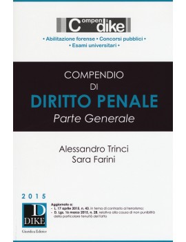 COMPENDIO DI DIRITTO PENALE parte genera