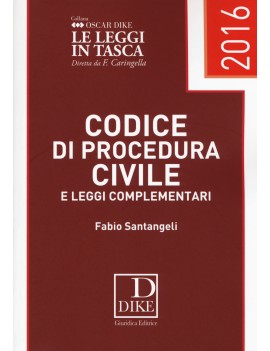 ve CODICE DI PROCEDURA CIVILE 2016