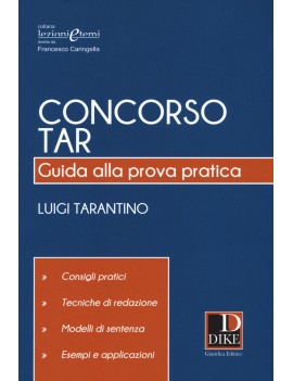 CONCORSO TAR
