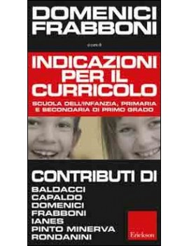 INDICAZIONI PER IL CURRICOLO