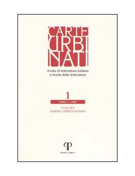 CARTE URBINATI. RIVISTA DI LETTERATURA I
