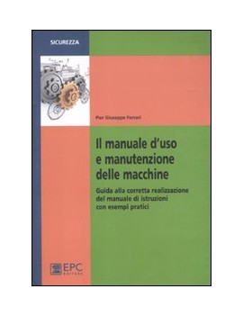 Manaule d'uso e manutenzione delle macch