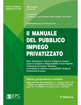 MANUALE PUBBLICO IMPIEGO PRIVATIZZATO