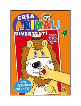 CREA ANIMALI DIVERTENTI. CON ADESIVI. VO