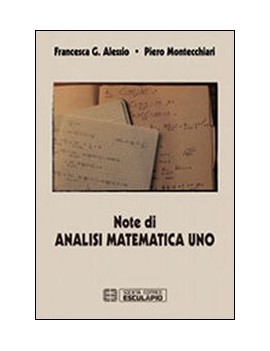 NOTE DI ANALISI MATEMATICA UNO