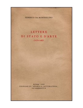LETTERE DI STATO E D'ARTE (1470-1480)