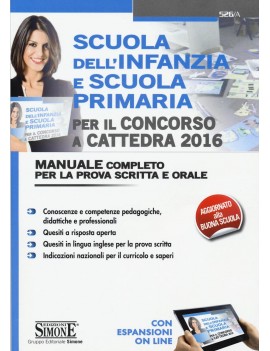 scuola infanzia e primaria concorso a