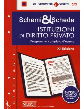 SCHEMI E SCHEDE ISTITUZIONI privato