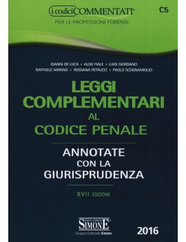 LEGGI COMPLEMENTARI AL CODICE PENALE