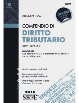 compendio diritto tributario
