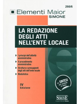 REDAZIONE ATTI NELL'ENTE LOCALE