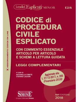 CODICE PROCEDURA CIVILE 2017 ESPLICATO