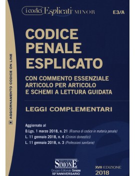 CODICE PENALE ESPLICATO minor