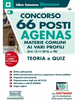 CONCORSO 66 POSTI AGENAS