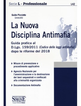 NUOVA DISCIPLINA ANTIMAFIA