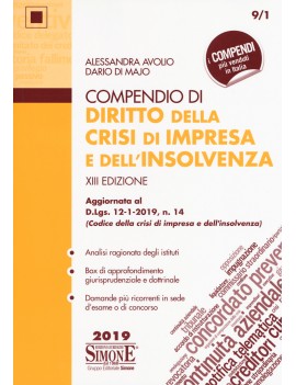 COMPENDIO DI DIRITTO DELLA CRISI IMPRESE