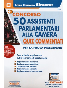 50 ASSISTENTI PARLAMENTARI ALLA CAMERA
