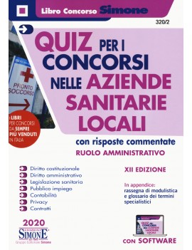 QUIZ PER I CONCORSI NELLE AZIENDE SANITA
