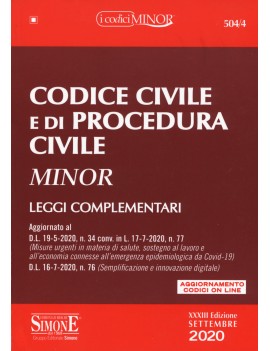 CODICE CIVILE E DI PROCEDURA CIVILE